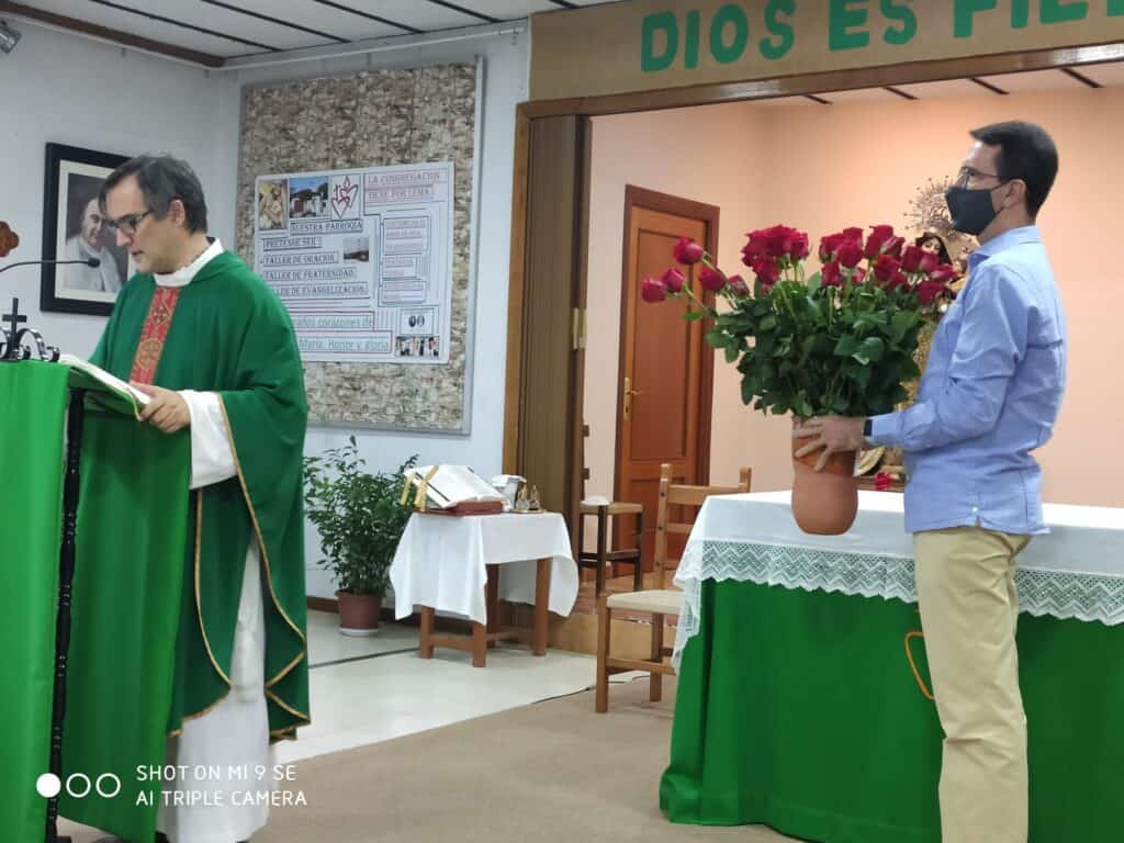 Celebración de santa Teresa del Niño Jesús