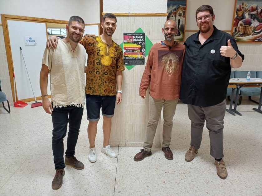 Amigos de Manuel que participaron, coordinaron y animaron el Festival solidario